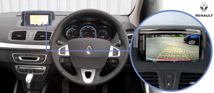 Fluence reversing camera screen